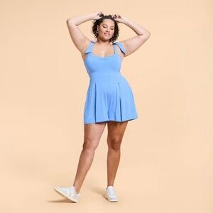 Blogilates Women's Sweetheart Romper Sz Large